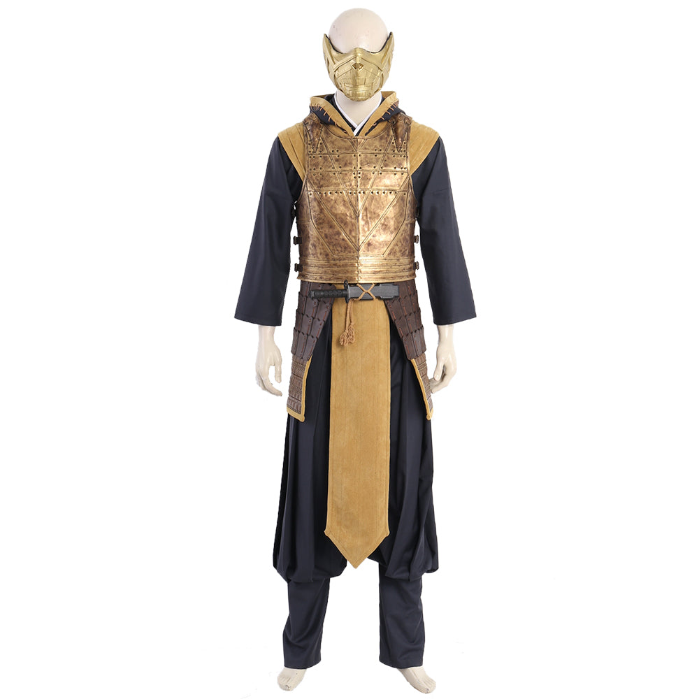 2021 Movie Mortal Kombat Scorpion Hanzo Hasashi Astricos Cosplay Costume - Astricos