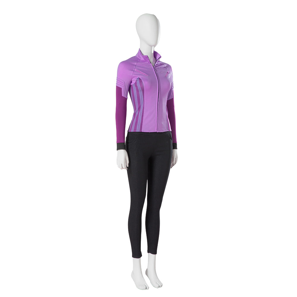 Astricos Kate Bishop Cosplay Costume for Women, Full Hero Set, Battle Coat & Accessories for Halloween, Carnival - Astricos