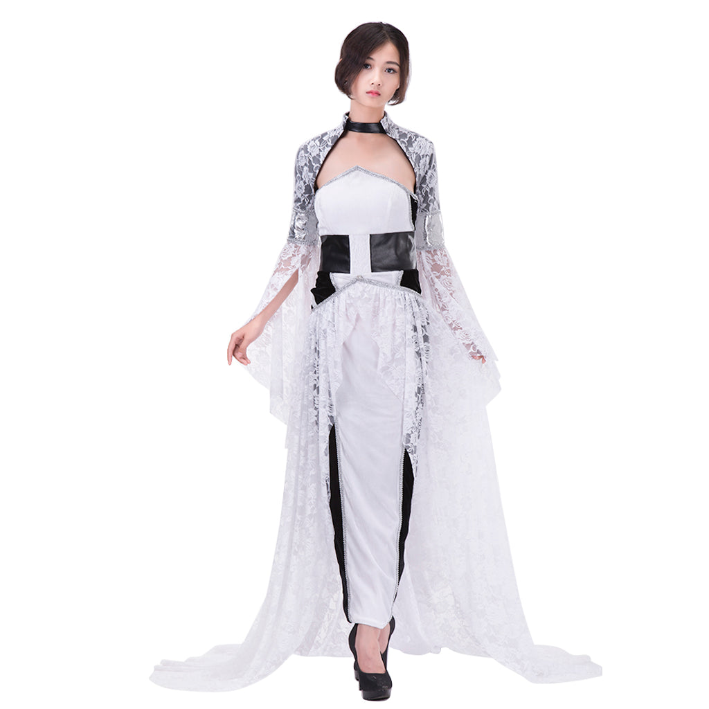 Astricos Lunafreya Nox Fleuret Cosplay Costume - Elegant Evening Party Dress for Women - Astricos