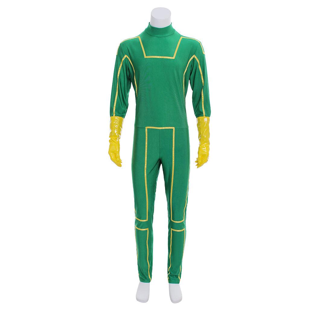 Astricos Dave Lizewski Cosplay Costume - Vibrant Green Hero Attire - Astricos