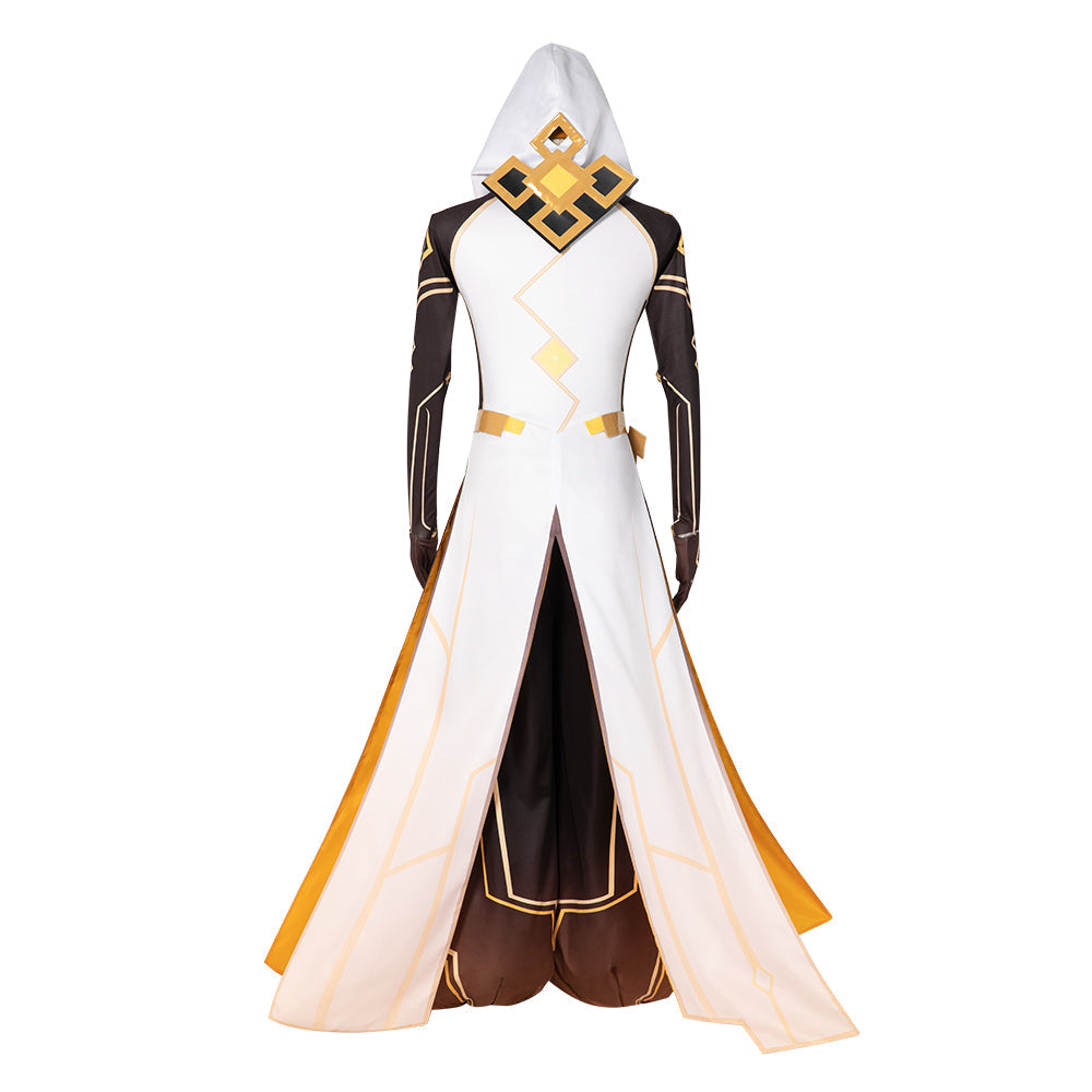 Astricos: Zhongli Cosplay Costume - Elite Divine Ensemble for Male Enthusiasts - Astricos