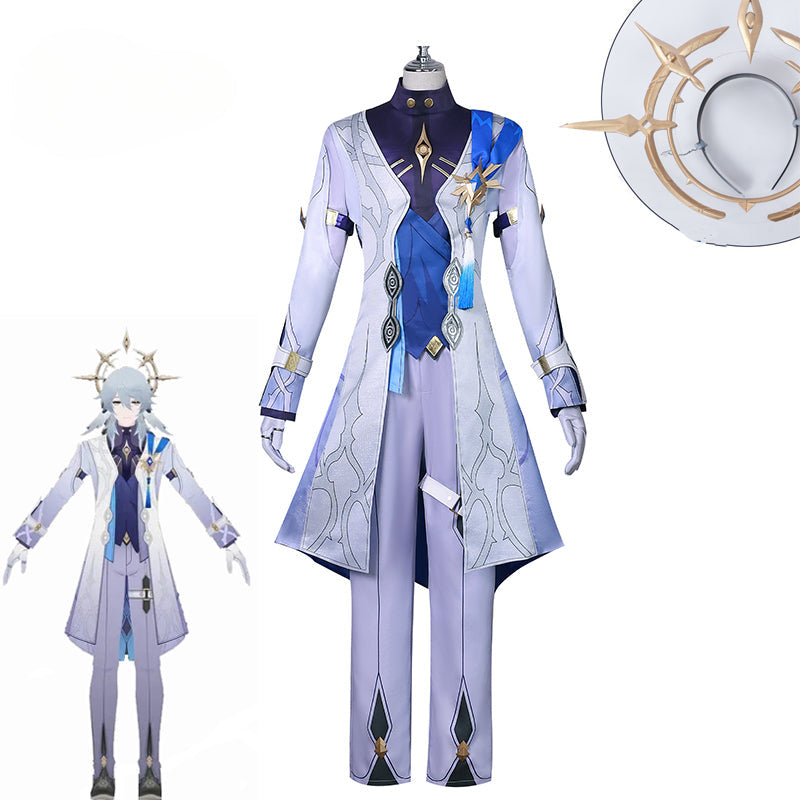 Astricos Mr. Sunday Halovian Cosplay Costume for Men - Immerse in Honkai Star Rail Role Play - Astricos