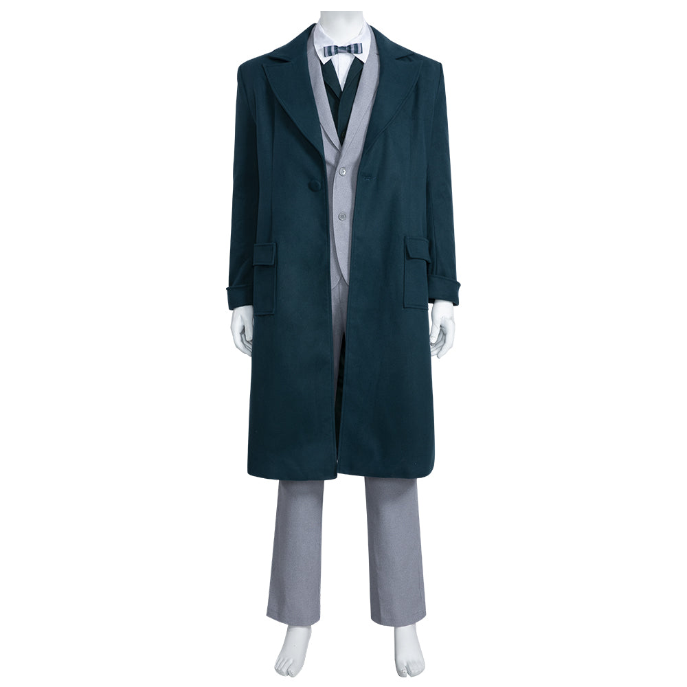 Astricos Newt Scamander Cosplay Costume from Fantastic Beasts: The Secrets of Dumbledore for Halloween - Astricos