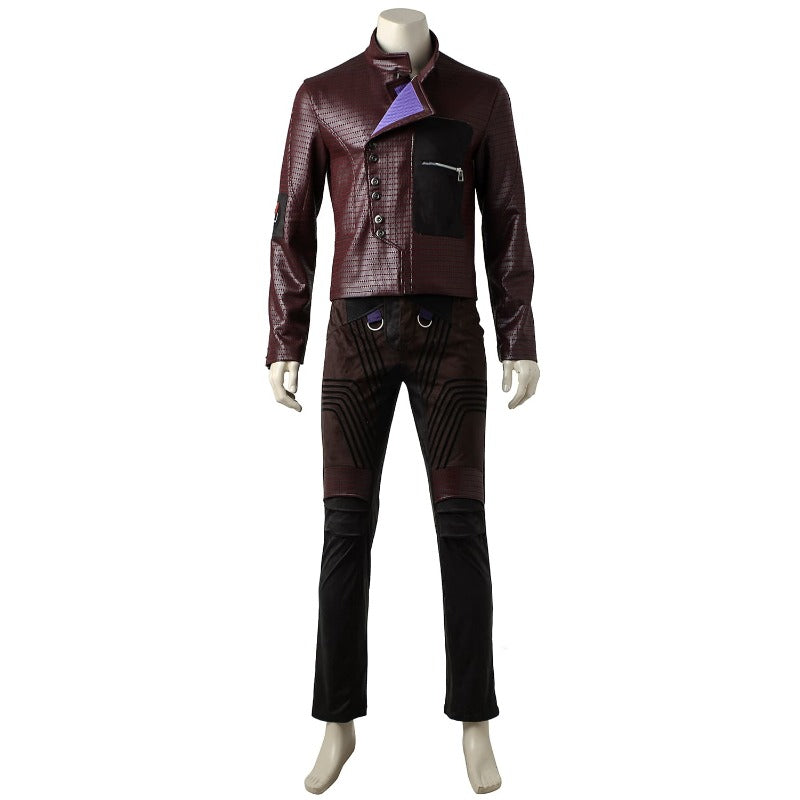 Astricos Yondu Udonta Cosplay Costume | Premium Brown Leather Outfit for Adults & Kids | Halloween - Astricos