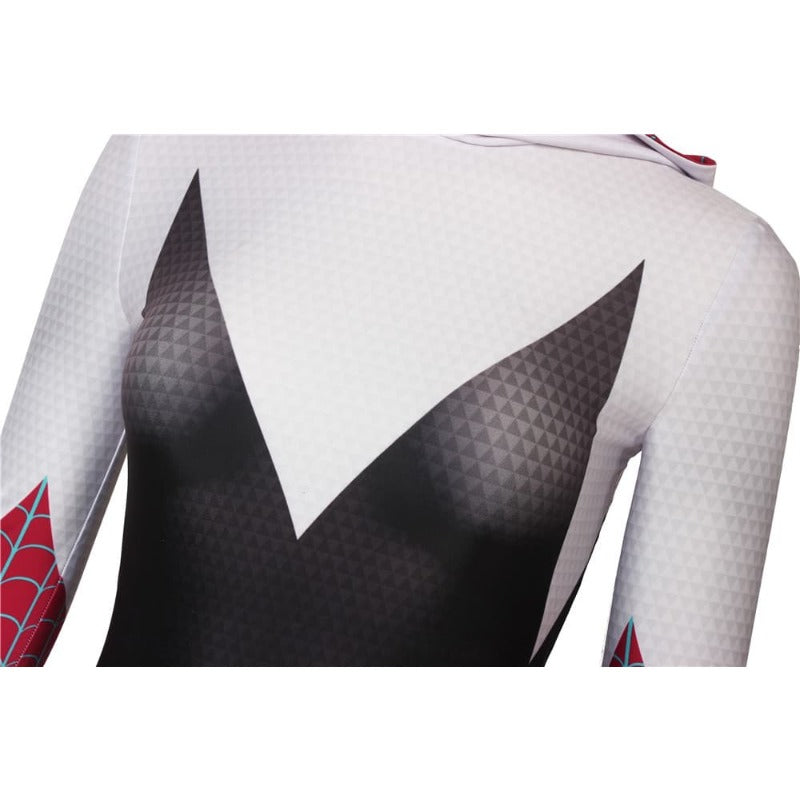 Astricos Spider-Gwen Across The Spider-Verse Cosplay Bodysuit - Gwen Stacy Costume Ver2 - Astricos