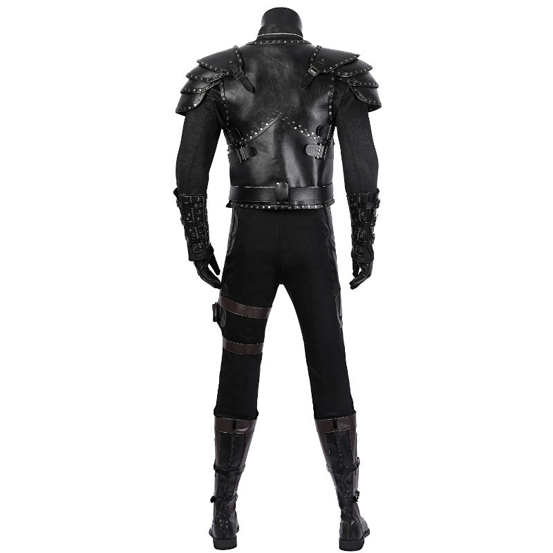 Astricos Geralt of Rivia Cosplay Costume - Men's Premium Halloween Armor Outfit - Astricos