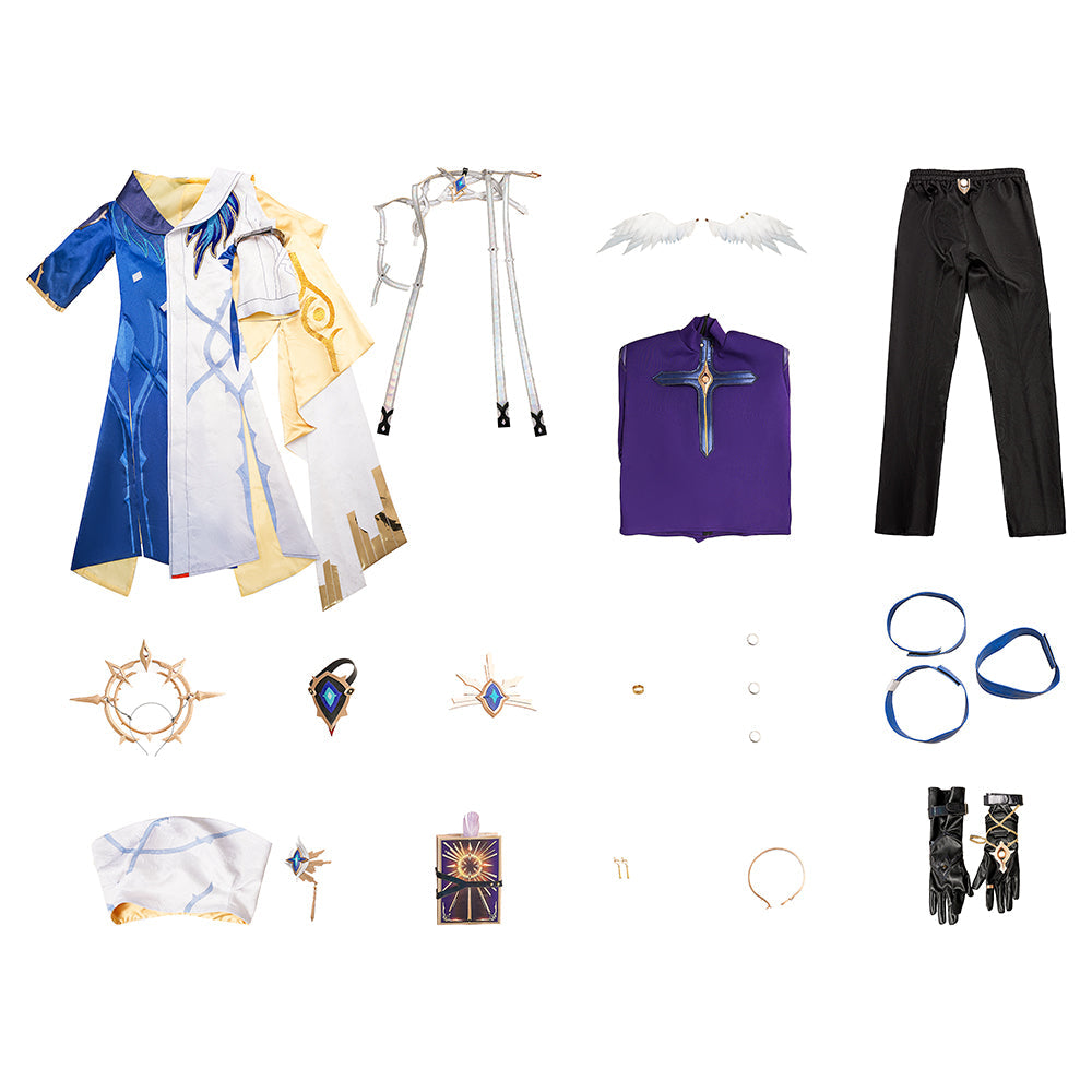 Astricos: Sunday New Outfit Cosplay Costume for Honkai: Star Rail Fans - Perfect for Halloween Parties - Astricos