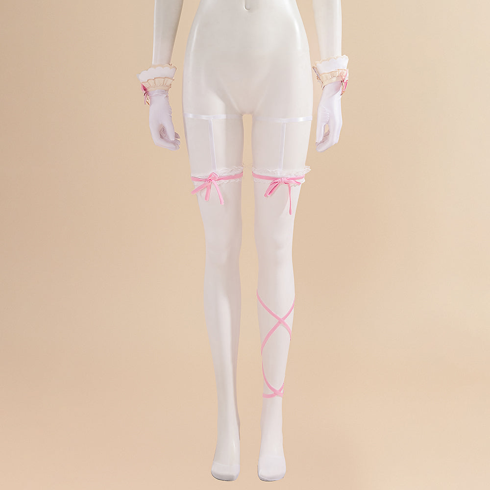 Astricos Ace Taffy Cosplay Costume - Pink Virtual Idol Dress Set for Enthusiasts - Astricos