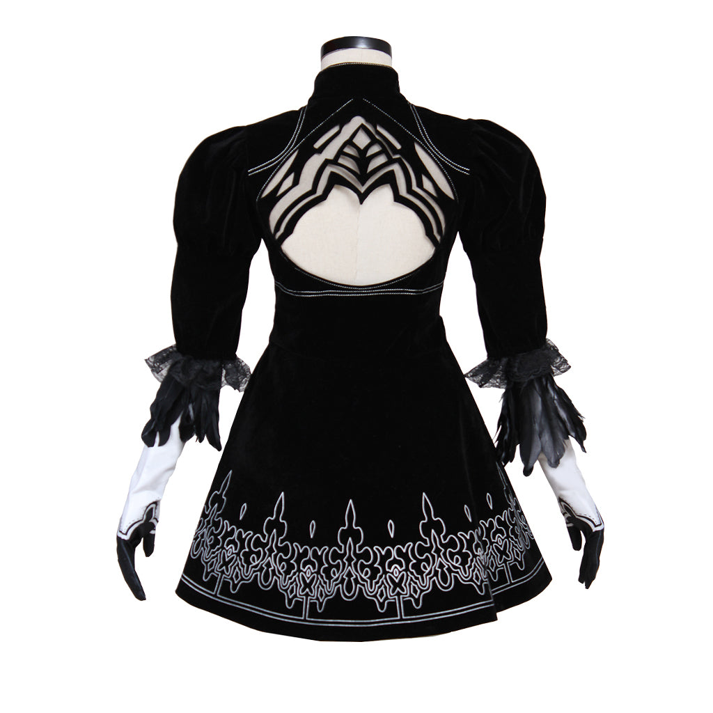 Astricos Yorha 2B Cosplay Costume | Premium Nier Automata Outfit - Astricos