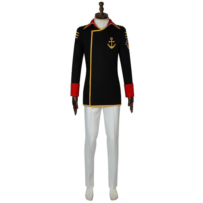 Astricos Juzo Okita Space Battleship Yamato Cosplay Costume for Halloween and Anime Events - Astricos