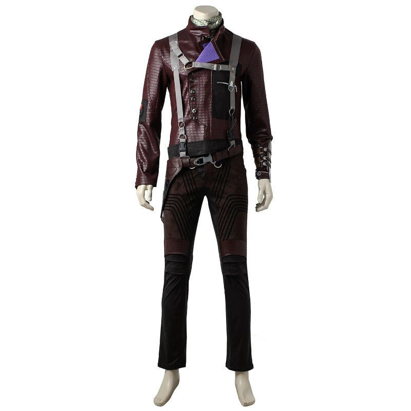 Astricos Yondu Udonta Cosplay Costume | Premium Brown Leather Outfit for Adults & Kids | Halloween - Astricos