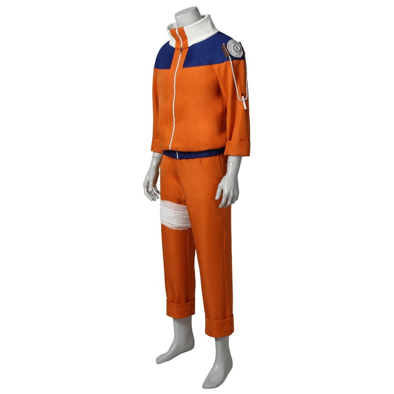 Naruto Uzumaki Deluxe Cosplay Costume - Authentic Anime Outfit for Enthusiasts - Astricos