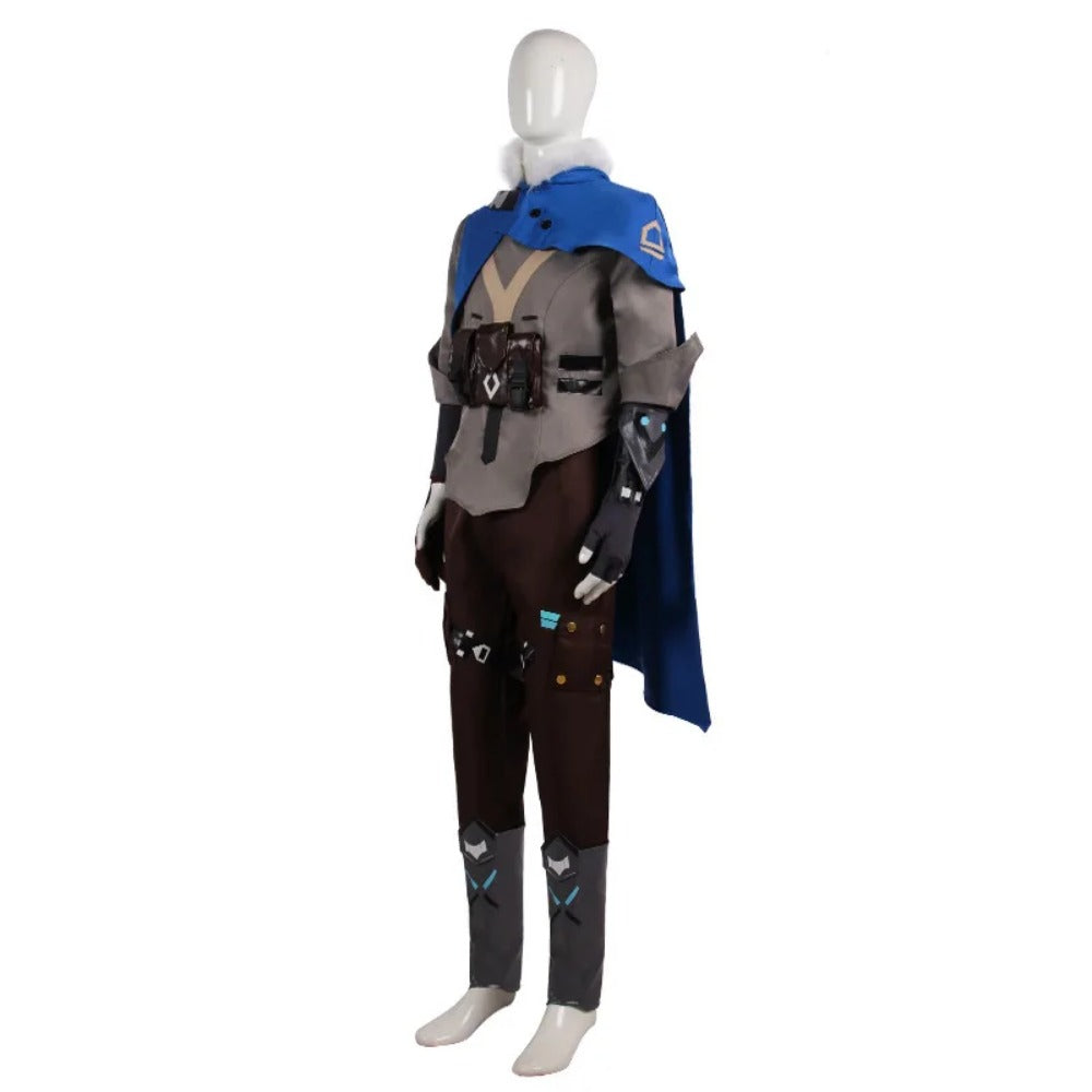 Astricos Sova Cosplay Costume Full Set for Men - Top, Pants, and Cloak | Ideal for Halloween & Carnival - Astricos