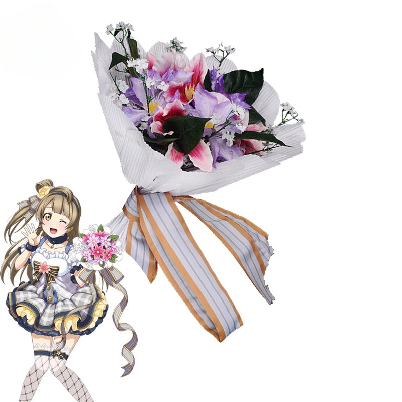 Astricos Flower Bouquet Cosplay - Love Live Inspired Floral Accessory - Astricos