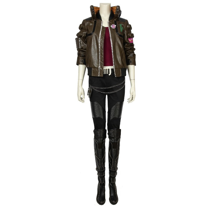 Astricos Cyberpunk 2077 Female Cosplay Jacket - Premium Futuristic Cosplay Costume - Astricos