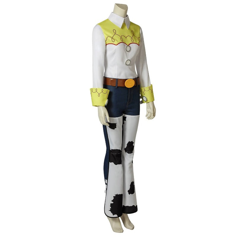 Astricos Woody & Jessie Cowboy Cosplay Costume - Adult Unisex Halloween Outfit - Astricos