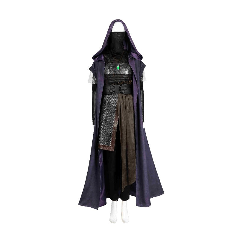 Astricos Assassin Cosplay Costume Hooded Cloak Dress Full Set for Women - Perfect for Halloween & Carnival - Astricos