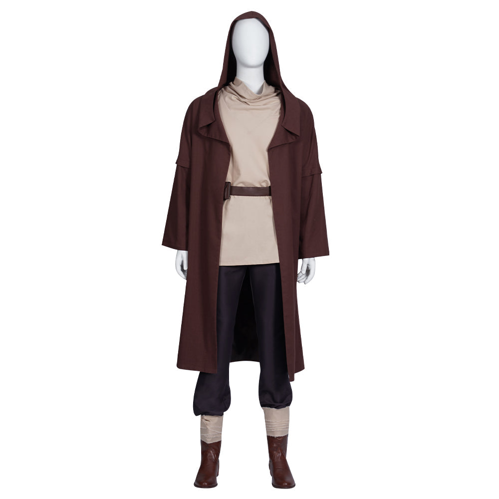 Astricos Obi-Wan Kenobi 2022 Cosplay Costume Set for Men - Authentic Jedi Master Outfit - Astricos