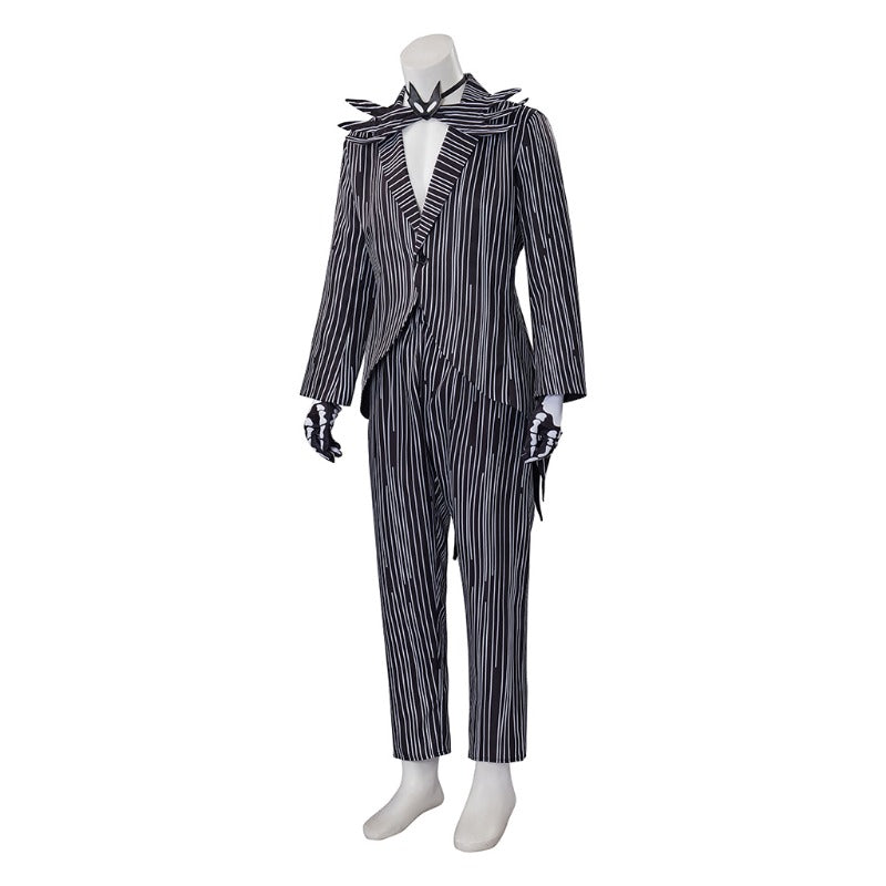 Astricos Jack Skellington Halloween Town Cosplay Costume for Themed Parties - Astricos