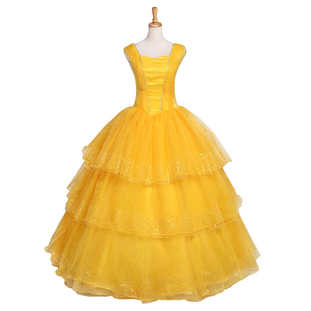 Astricos Belle Cosplay Costume Series | Elegant Disney Princess Dress for Halloween & Cosplay - Astricos