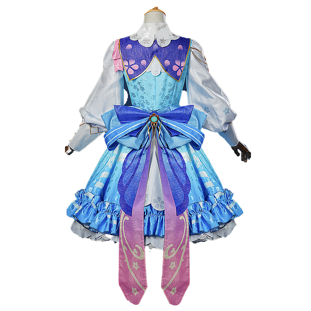 Astricos Kamisato Ayaka Flower Letter Cosplay Outfit - Genshin Impact Inspired - Astricos