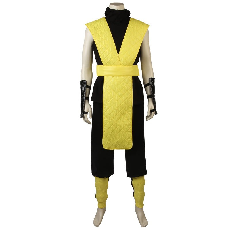 Astricos Mortal Kombat X Scorpion Cosplay Costume Full Set - Custom Made for Halloween - Astricos