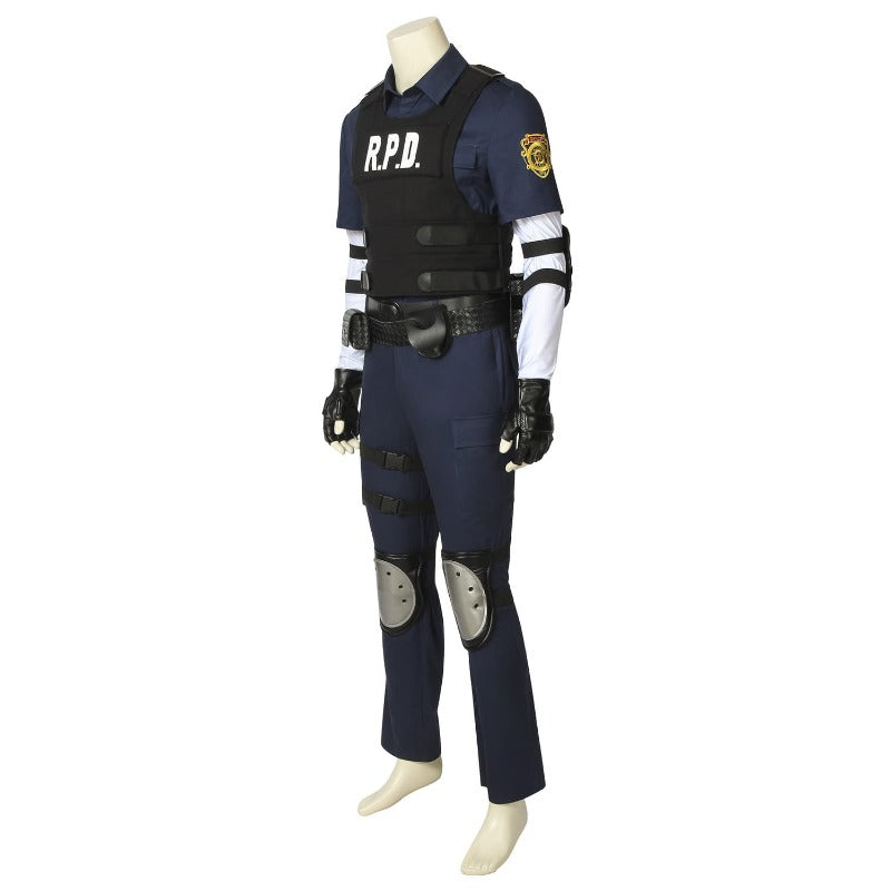 Resident Evil Remake Leon S. Kennedy Astricos Cosplay Costume - Astricos