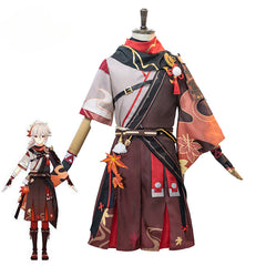 Astricos Kaedehara Kazuha Cosplay Costume - Genshin Impact Kiryu Kazuha Halloween Outfit for Men - Astricos