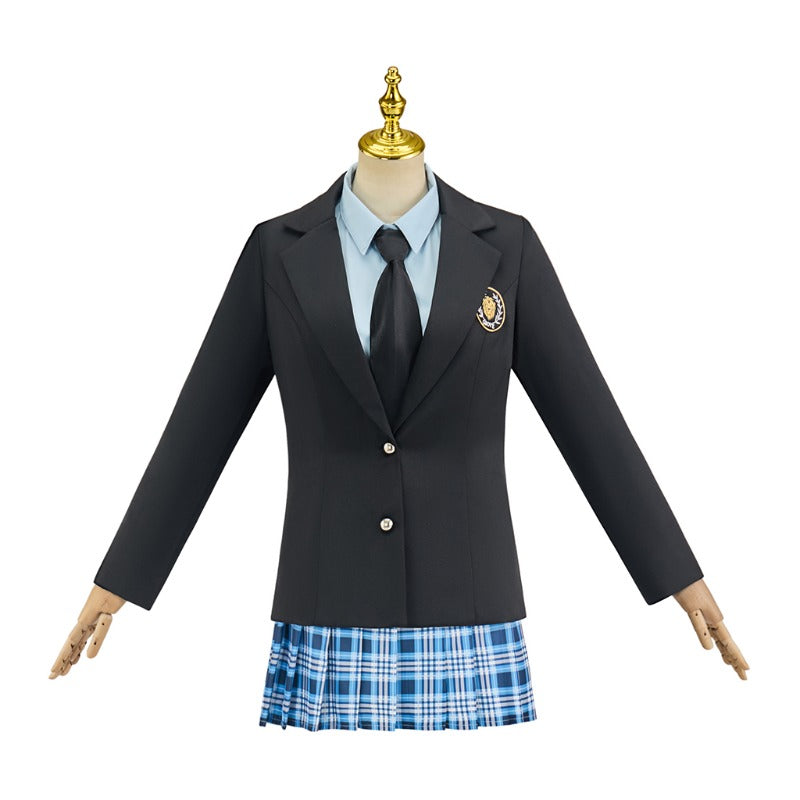 Astricos Cosplay School Uniform Women's Blazer Shirt Skirt Outfit - Mia Thermopolis Inspired - Astricos