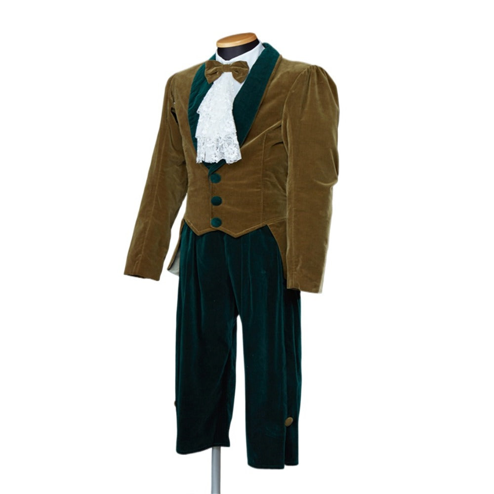 Astricos Deluxe Tudor Prince Costume - Authentic Renaissance King Outfit with Doublet & Pants - Astricos