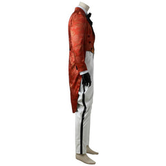 Astricos Cosplay Red Jacket & Orange Vest Suit for Halloween & Festivals - Astricos