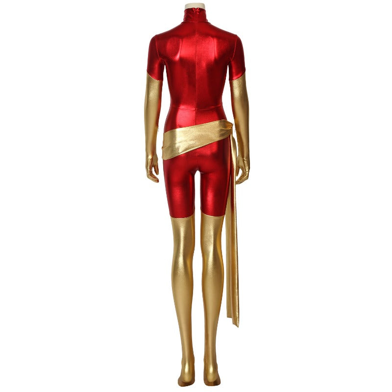 Women Astricos Phoenix Jean Grey Superhero Cosplay Bodysuit Costume for Halloween & Comic Con - Astricos