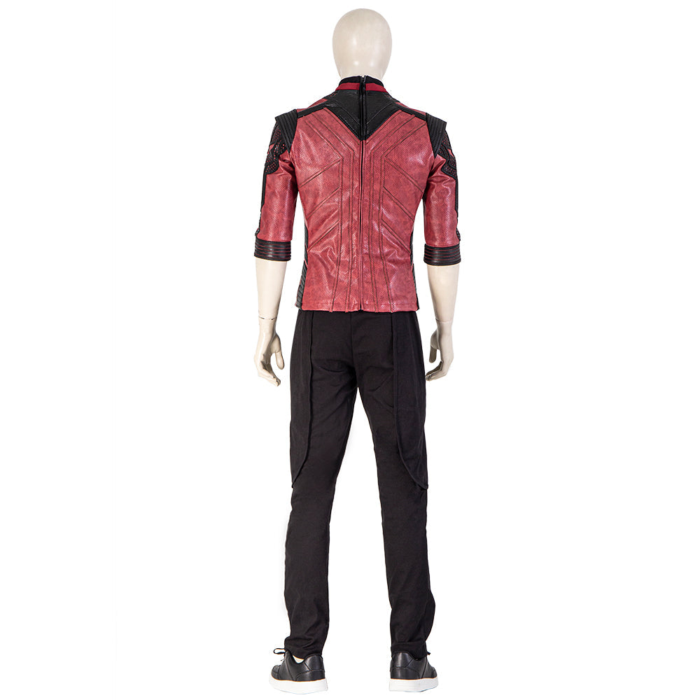 Astricos Halloween Cosplay Costume – Men's Shang-Chi Kung Fu Master Outfit for Parties and Events - Astricos