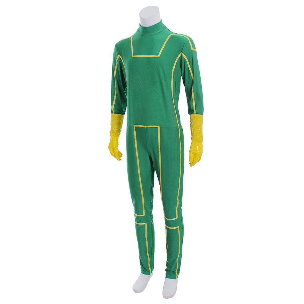 Astricos Dave Lizewski Cosplay Costume - Vibrant Green Hero Attire - Astricos