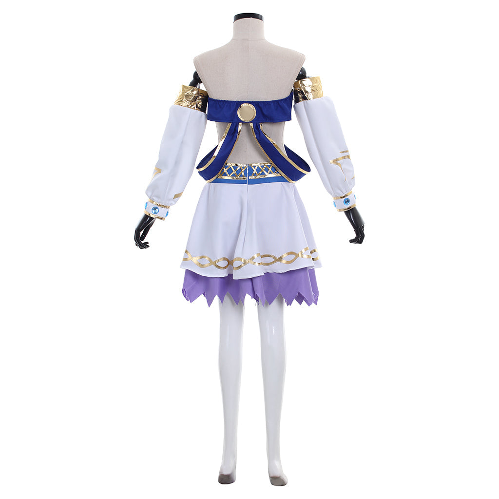 Astricos White Sorceress Costume - Lana's Mystic Woods Warrior Cosplay Ensemble - Astricos