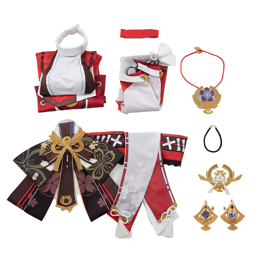 Astricos Yae Ko Cosplay Costume for Women - Embrace the Mystical Grace of Genshin Impact - Astricos