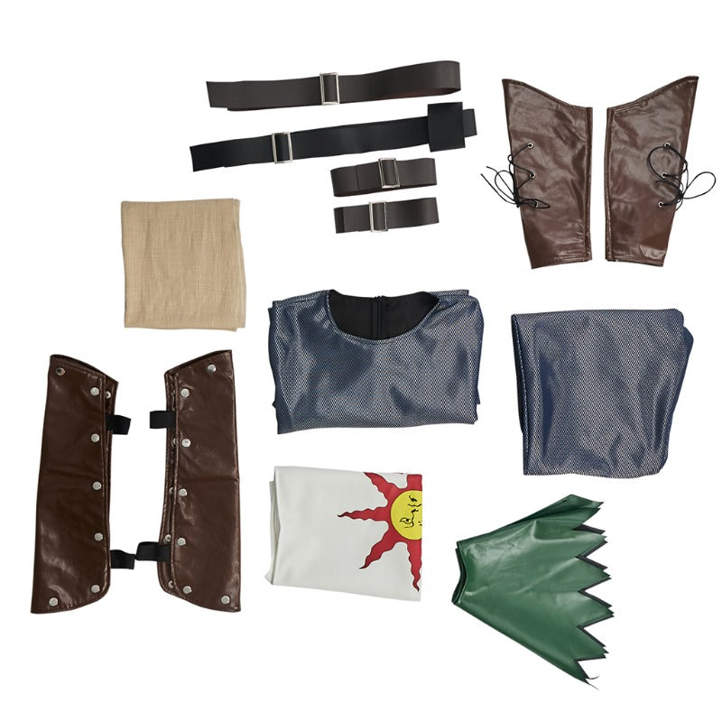 Astricos Deluxe Solaire of Astora Sun Warrior Cosplay Suit | Custom Made Outfit - Astricos