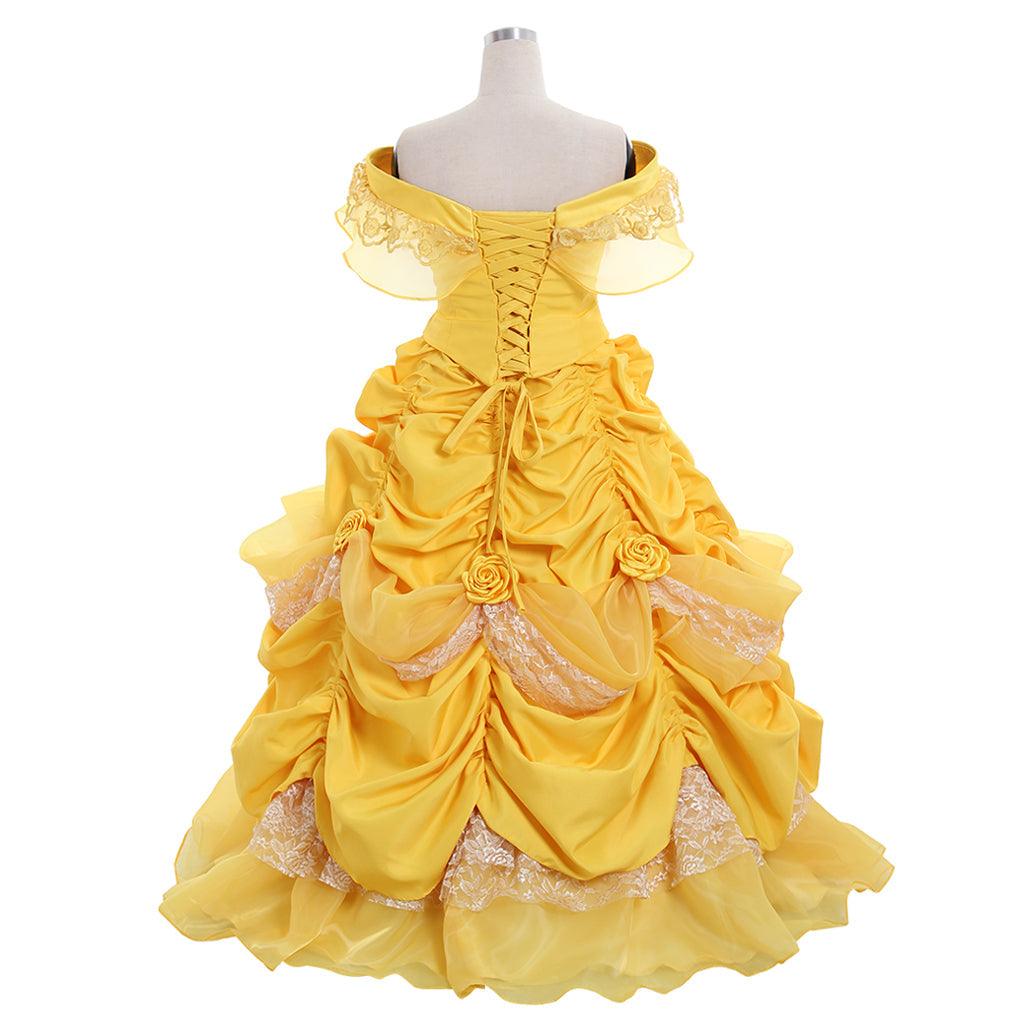 Astricos Belle Cosplay Costume Series | Elegant Disney Princess Dress for Halloween & Cosplay - Astricos