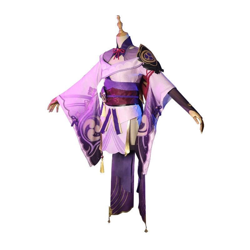 Astricos Raiden Shogun Cosplay Costume - Majestic Dress for Genshin Impact Fans - Astricos