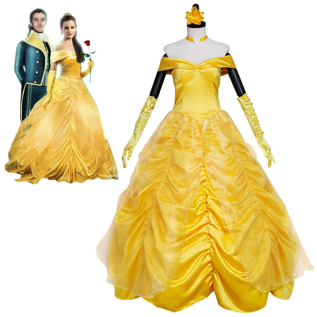 Astricos Belle Cosplay Costume Series | Elegant Disney Princess Dress for Halloween & Cosplay - Astricos