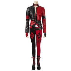 Astricos Harley Quinn Cosplay Costume - The Suicide Squad 2 Halloween Outfit with Shoes - Astricos