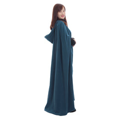 Elegant Winter Cloak Hooded Trench Coat for Women - Gothic Cape by Astricos - Astricos