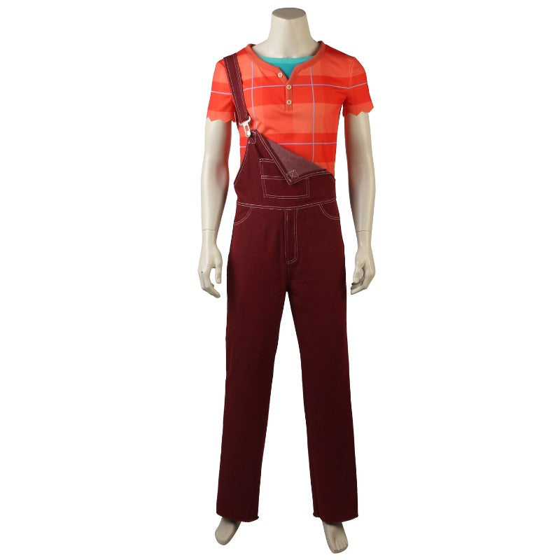 Astricos Wreck-It Ralph 2 Ralph Breaks the Internet Adult Cosplay Jumpsuit - Astricos