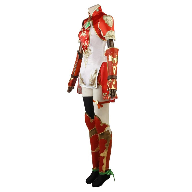 Astricos Sun Shangxiang Cosplay Costume - Dynasty Warriors 8 - Premium Outfit for Stage, Halloween, Christmas - Astricos