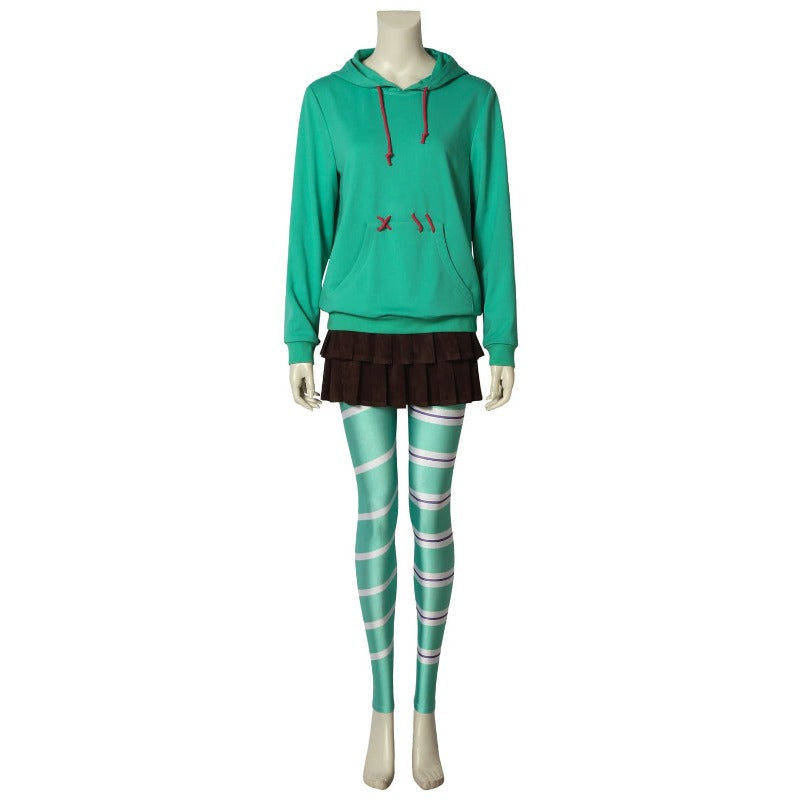 Astricos Vanellope Von Schweetz Cosplay Outfit - Immerse in Disney's Sugar Rush Adventure - Astricos