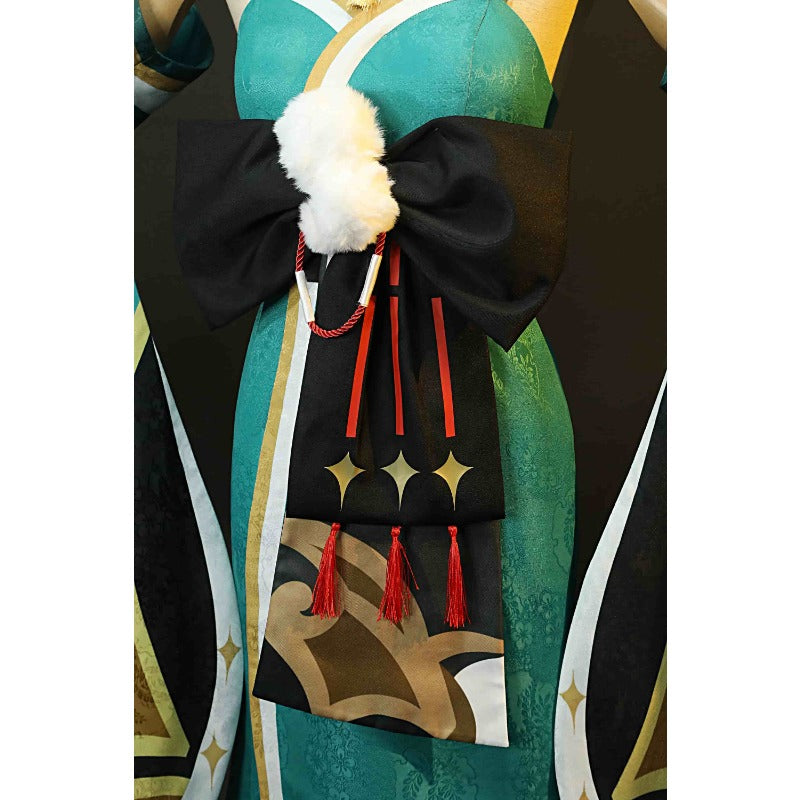 Astricos Genshin Impact Gorou/Ms Hina Cosplay Costume - Perfect for Halloween & Carnival - Astricos