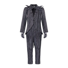 Astricos Jack Skellington Halloween Town Cosplay Costume for Themed Parties - Astricos