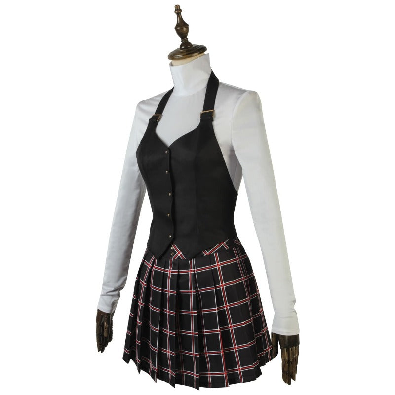 Astricos Makoto Niijima Queen Winter School Uniform Cosplay Costume - Anime Cosplay Collection - Astricos