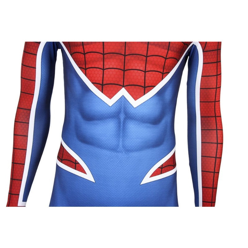 Astricos Hobart Brown Punk-Rock Spider-Man Cosplay Suit for Enthusiasts - Astricos