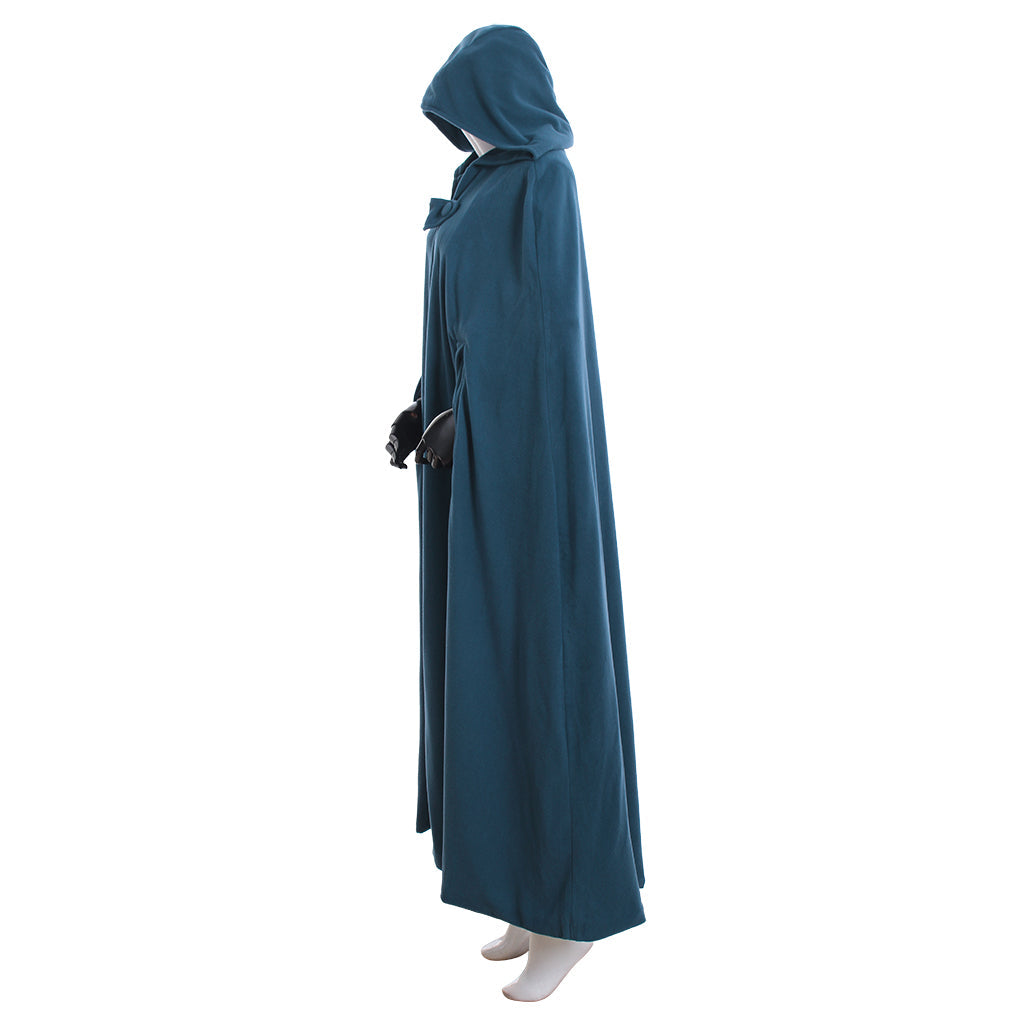 Elegant Winter Cloak Hooded Trench Coat for Women - Gothic Cape by Astricos - Astricos